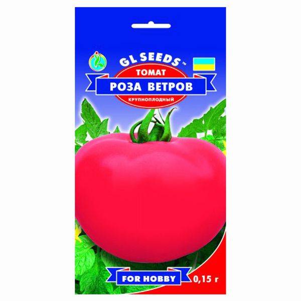 Салатный сорт для открытого грунта — томат роза ветров: описание помидоров и их характеристики, отзывы об урожайности