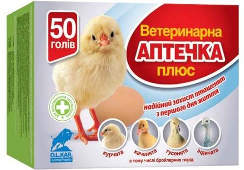 Аптечка для цыплят — содержимое, инструкция по применению