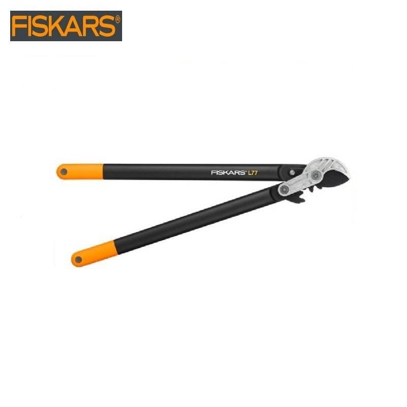 О сучкорезе Fiskars: с телескопической ручкой, описание устройства