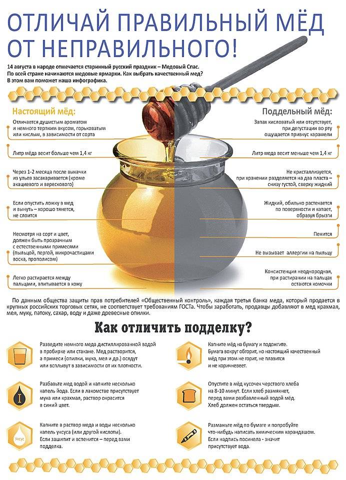 Как проверить мед на натуральность в домашних условиях?