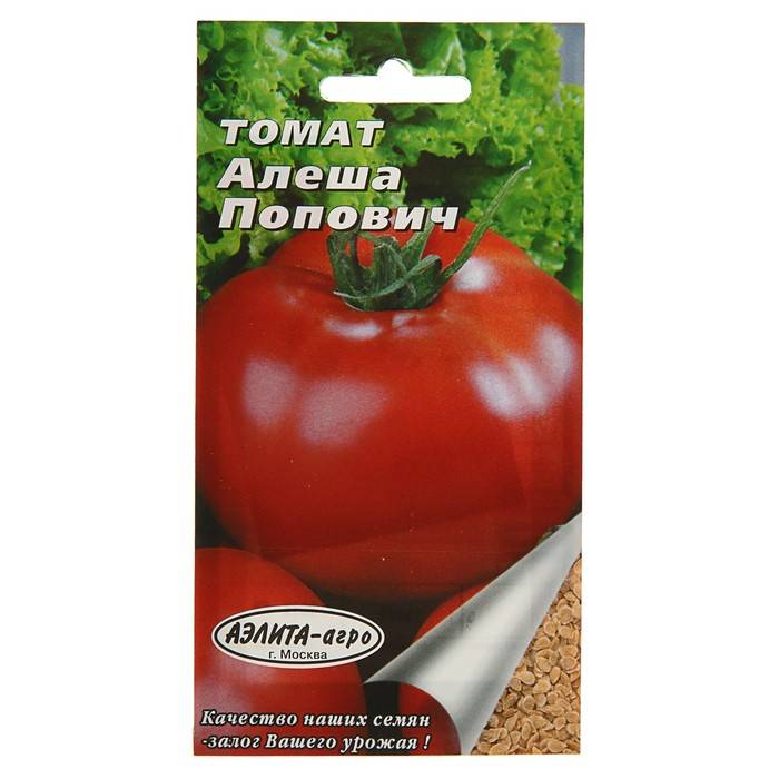 Главные достоинства сорта томата «алеша попович»